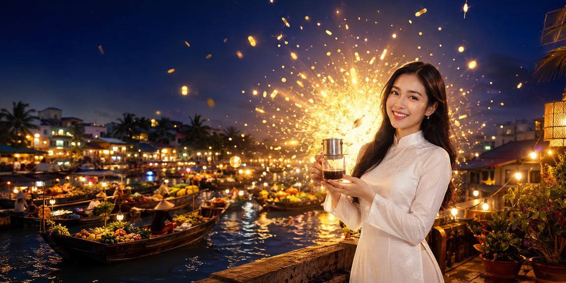 Người chơi tại Cần Thơ theo dõi kết quả cá cược trực tuyến bên ly cà phê buổi sáng