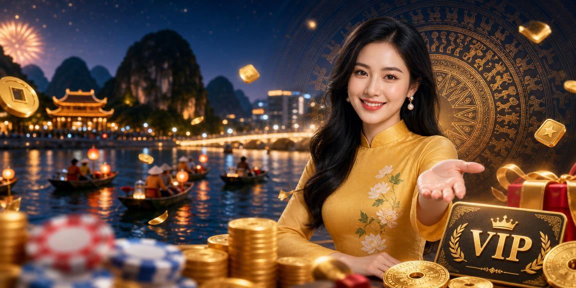 Người dùng tại Ninh Bình trải nghiệm chương trình VIP bonus trên điện thoại di động ban đêm